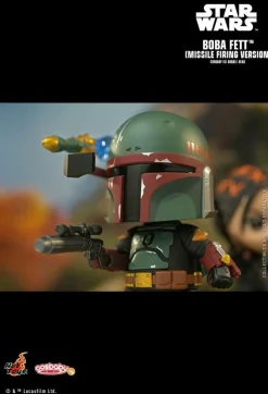 Star Wars: The Book of Boba Fett - Boba Fett Missile Firing Cosbaby (S) Hot Toys Figure