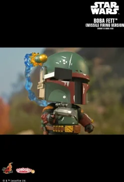 Star Wars: The Book of Boba Fett - Boba Fett Missile Firing Cosbaby (S) Hot Toys Figure