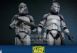 Star Wars: The Clone Wars - 104th Battalion Wolfpack Clone Trooper Deluxe Version 1/6th Scale Hot Toys Action Figure