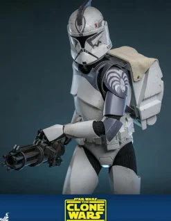 Star Wars: The Clone Wars - 104th Battalion Wolfpack Clone Trooper Deluxe Version 1/6th Scale Hot Toys Action Figure