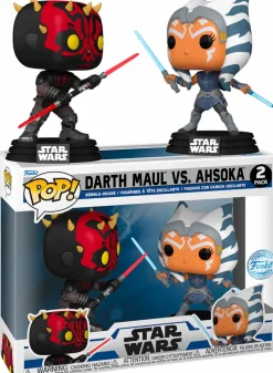 Star Wars: The Clone Wars - Darth Maul vs. Ahsoka Tano Pop! Vinyl Figure 2-Pack