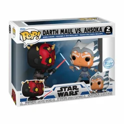 Star Wars: The Clone Wars - Darth Maul vs. Ahsoka Tano Pop! Vinyl Figure 2-Pack