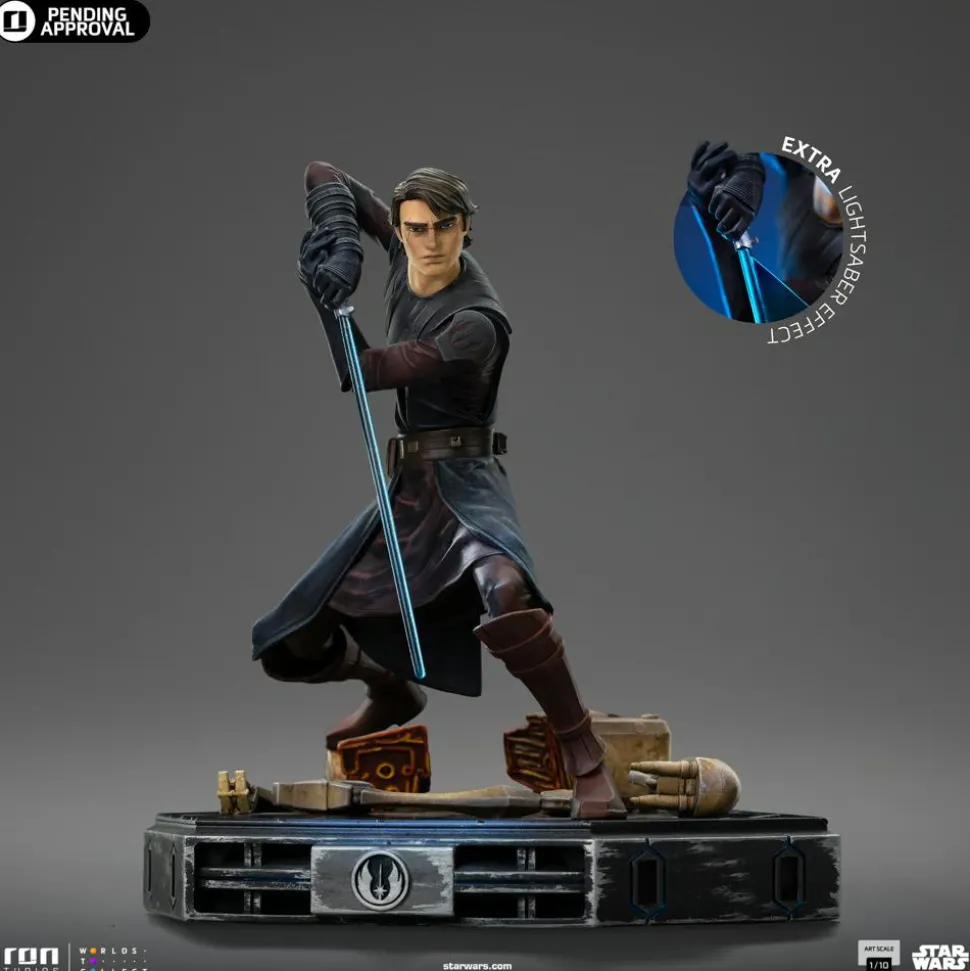 Star Wars: The Clone Wars - Anakin Skywalker 1/10th Scale Statue