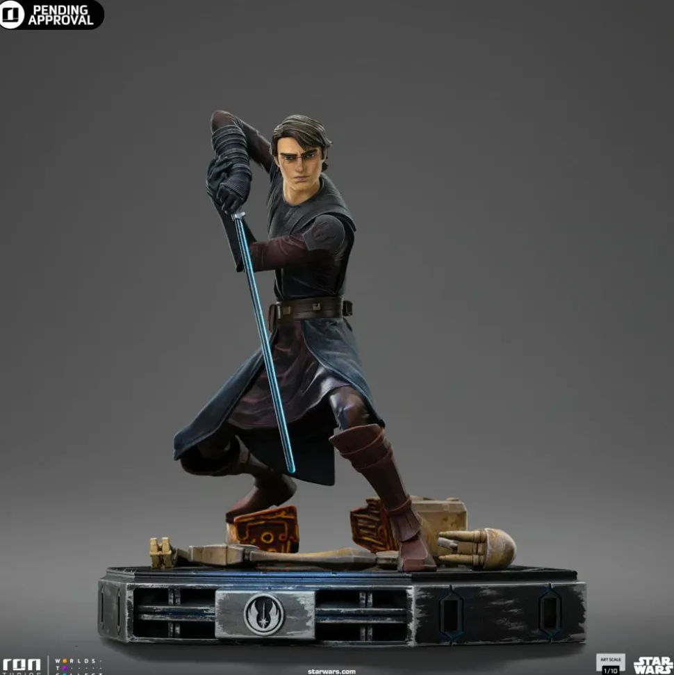 Star Wars: The Clone Wars - Anakin Skywalker 1/10th Scale Statue