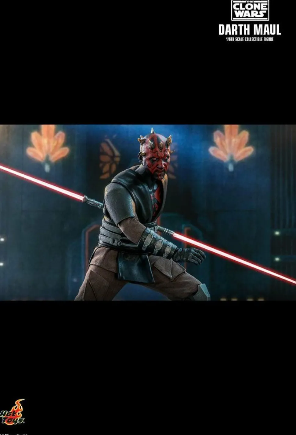 Star Wars: The Clone Wars - Darth Maul 1/6th Scale Hot Toys Action Figure