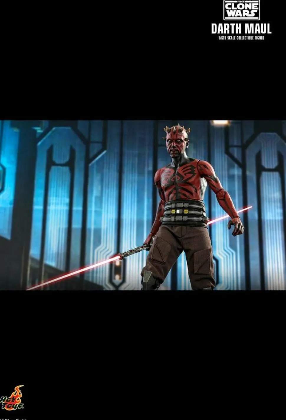 Star Wars: The Clone Wars - Darth Maul 1/6th Scale Hot Toys Action Figure