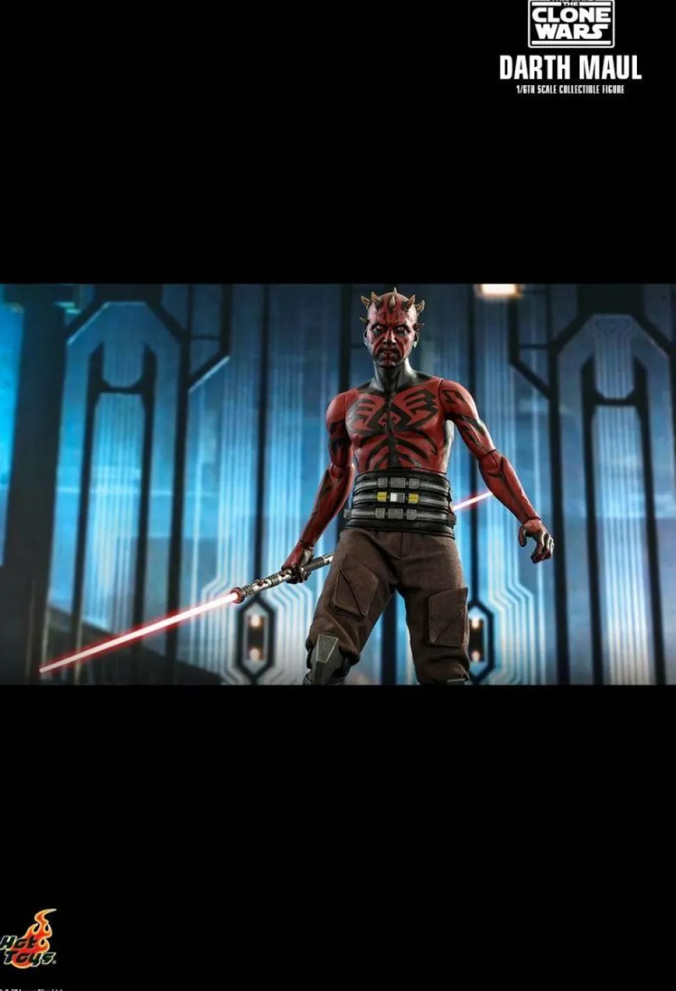 Star Wars: The Clone Wars - Darth Maul 1/6th Scale Hot Toys Action Figure