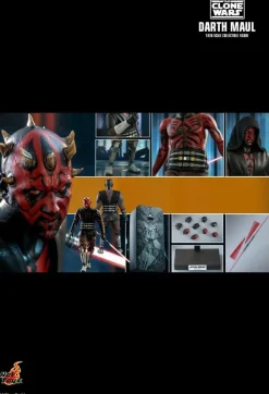 Star Wars: The Clone Wars - Darth Maul 1/6th Scale Hot Toys Action Figure