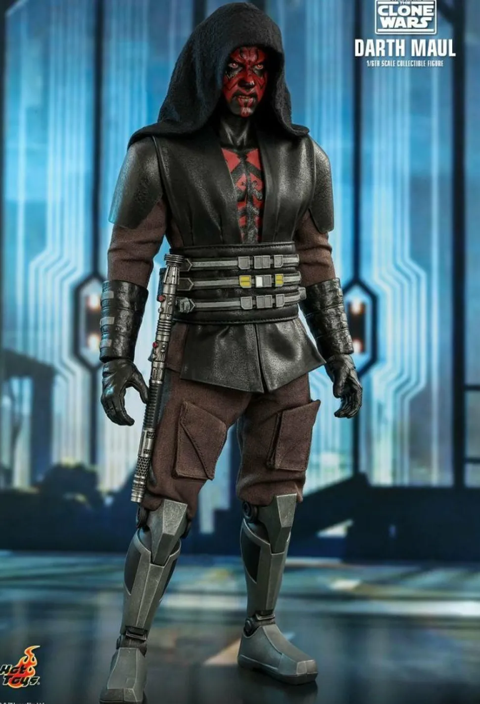 Star Wars: The Clone Wars - Darth Maul 1/6th Scale Hot Toys Action Figure