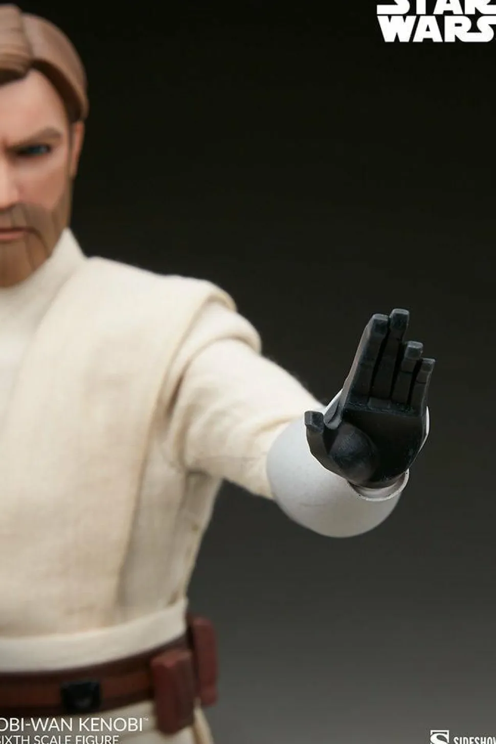 Star Wars: The Clone Wars - Obi-Wan Kenobi 1/6th Scale Action Figure