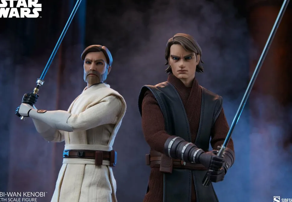 Star Wars: The Clone Wars - Obi-Wan Kenobi 1/6th Scale Action Figure