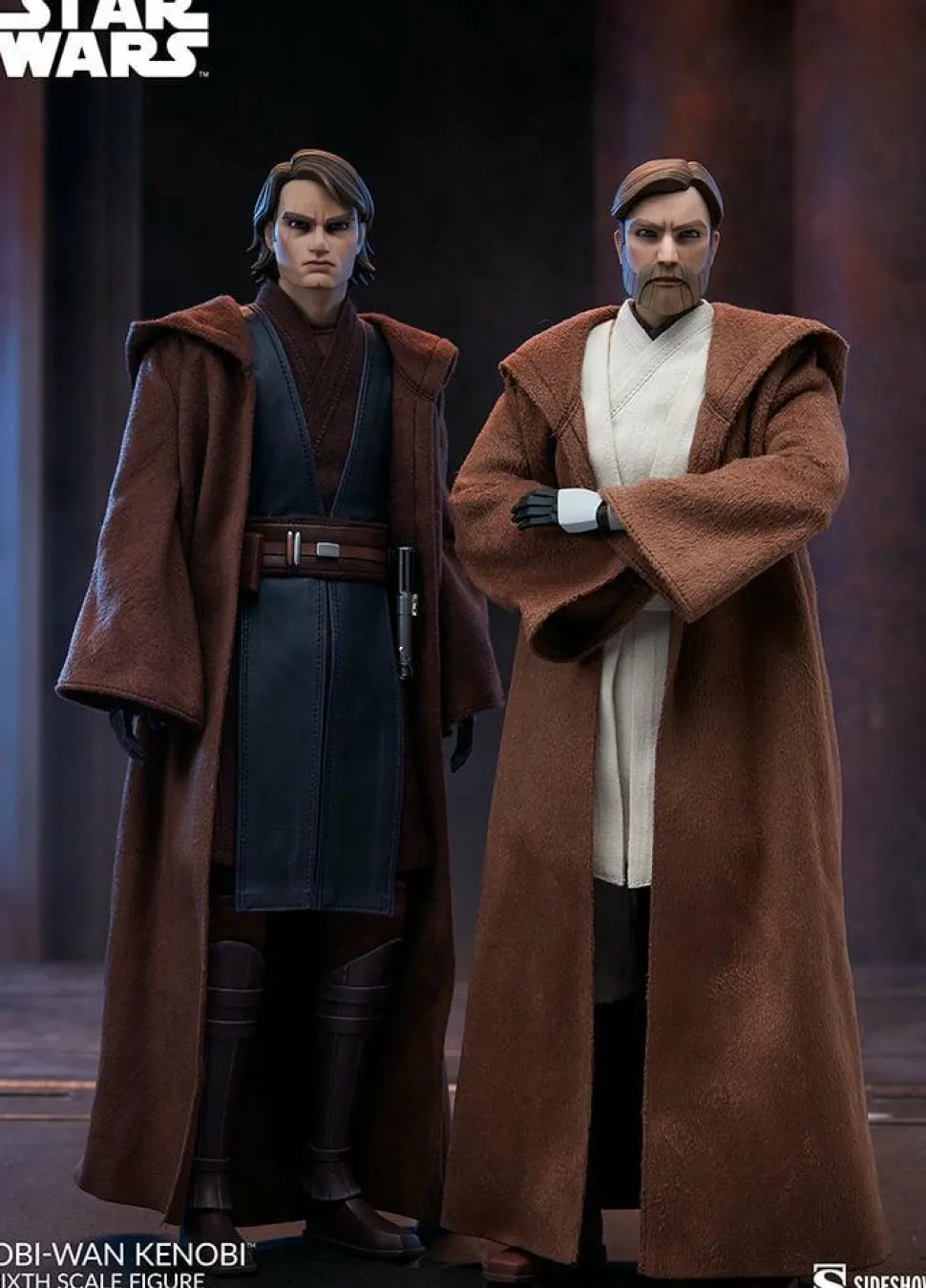 Star Wars: The Clone Wars - Obi-Wan Kenobi 1/6th Scale Action Figure