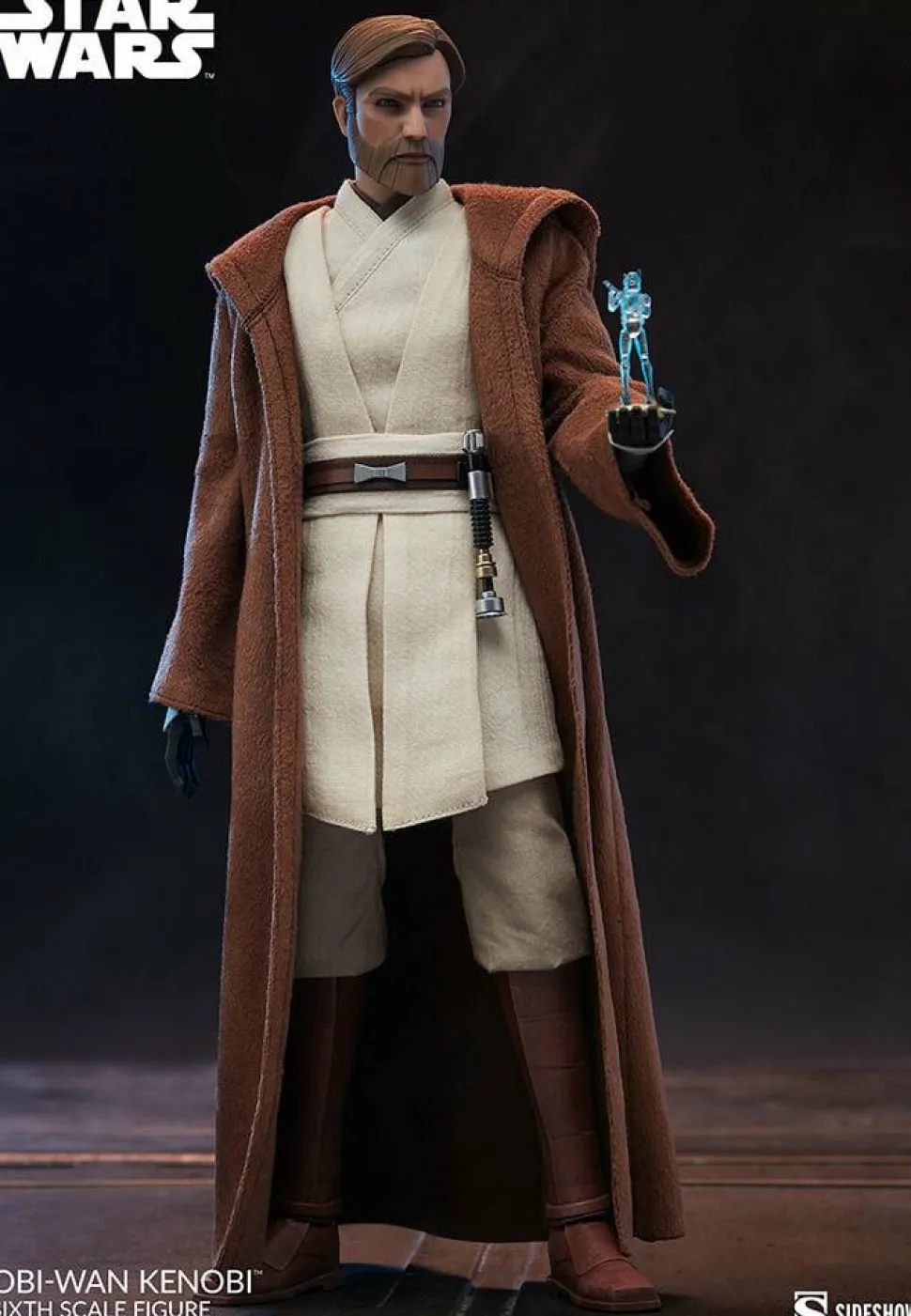Star Wars: The Clone Wars - Obi-Wan Kenobi 1/6th Scale Action Figure