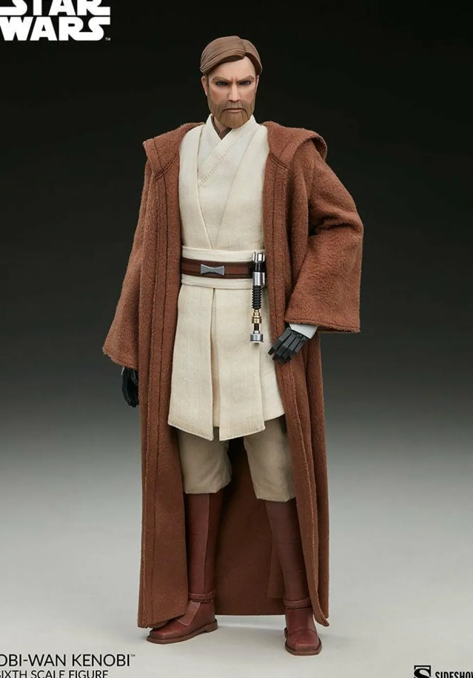 Star Wars: The Clone Wars - Obi-Wan Kenobi 1/6th Scale Action Figure