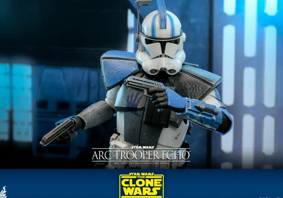 Star Wars: The Clone Wars - ARC Trooper Echo 1/6th Scale Hot Toys Action Figure