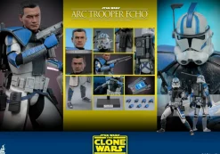 Star Wars: The Clone Wars - ARC Trooper Echo 1/6th Scale Hot Toys Action Figure