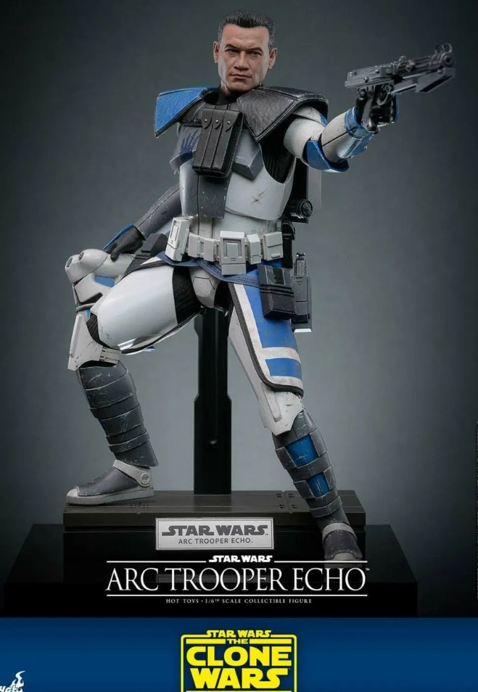 Star Wars: The Clone Wars - ARC Trooper Echo 1/6th Scale Hot Toys Action Figure