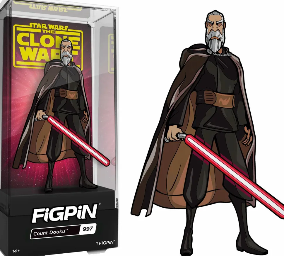 Star Wars: The Clone Wars - Count Dooku FigPin Enamel Pin