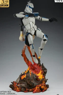 Star Wars: The Clone Wars - Captain Rex (Phase 1 Version) Premium Format Statue (Sideshow Exclusive)