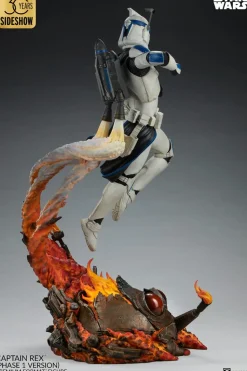 Star Wars: The Clone Wars - Captain Rex (Phase 1 Version) Premium Format Statue (Sideshow Exclusive)