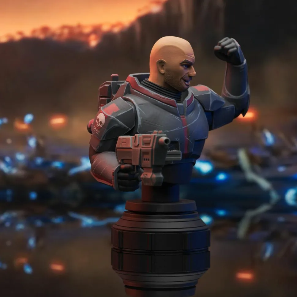 Star Wars: The Clone Wars - Wrecker 1/7th Scale Bust