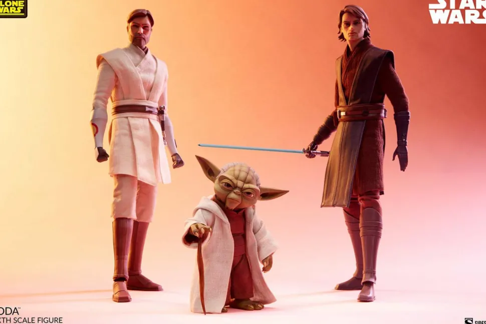 Star Wars: The Clone Wars - Yoda 1/6th Scale Action Figure
