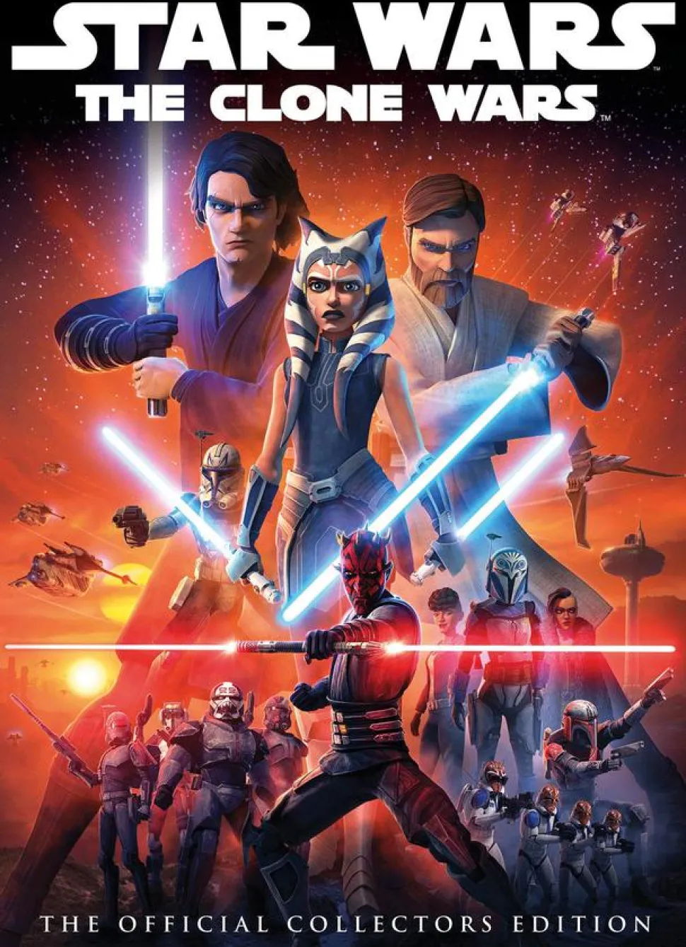Star Wars: The Clone Wars - The Official Collector’s Edition Hardcover Book