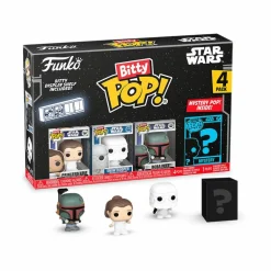Star Wars: The Empire Strikes Back - Princess Leia, Snowtrooper, Boba Fett & Mystery Bitty Pop! Vinyl Figure 4-Pack