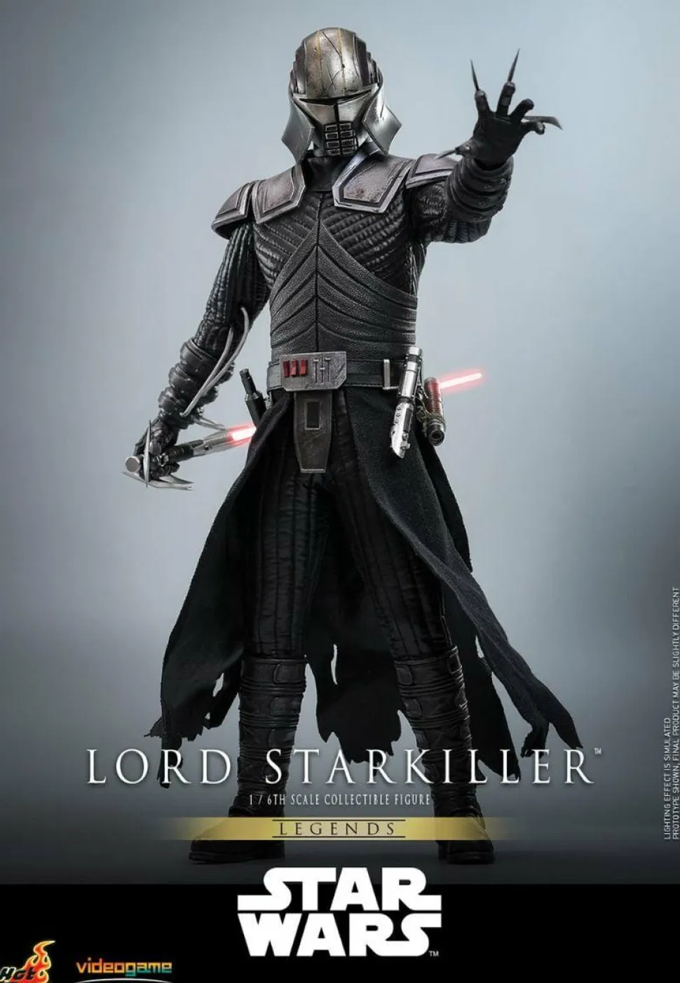 Star Wars: The Force Unleashed - Lord Starkiller 1/6th Scale Hot Toys Action Figure