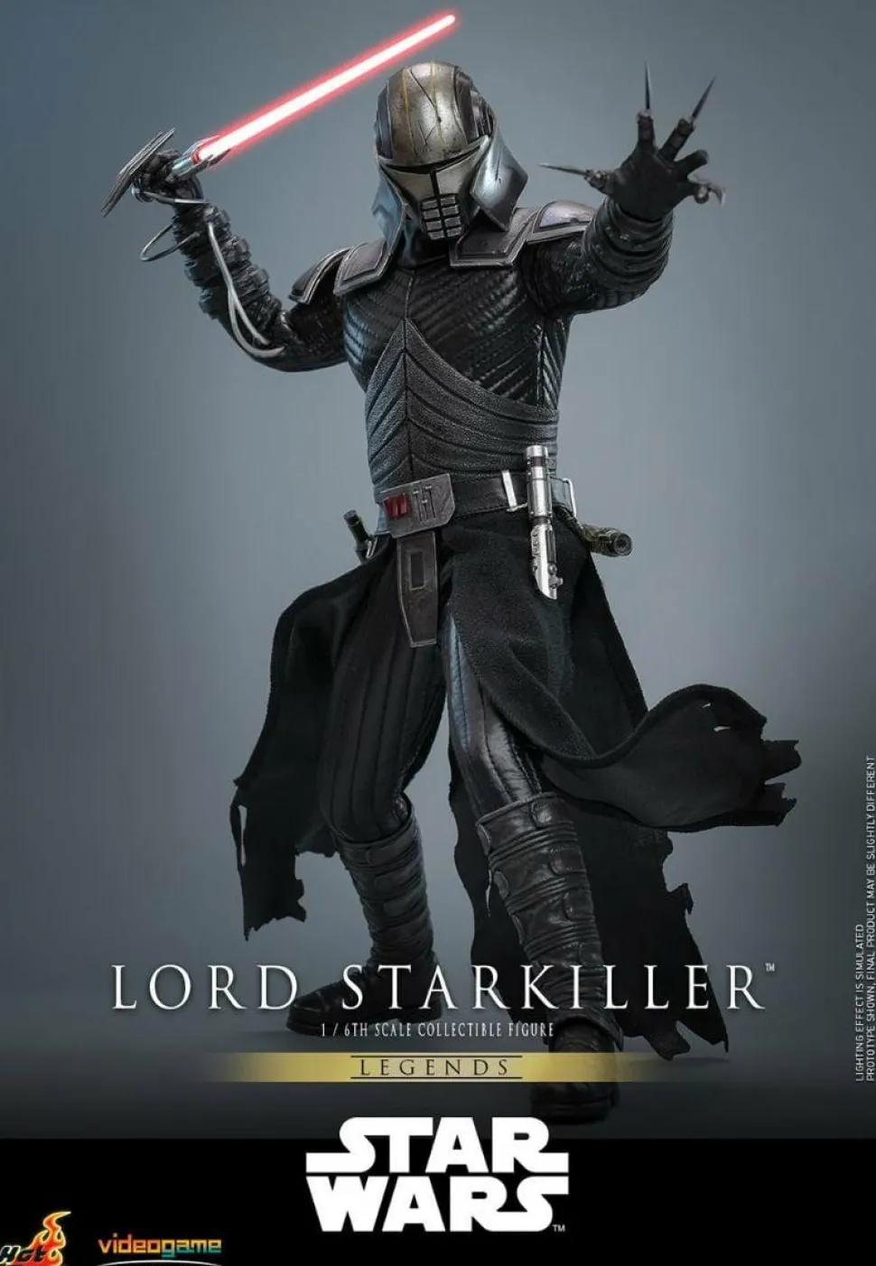 Star Wars: The Force Unleashed - Lord Starkiller 1/6th Scale Hot Toys Action Figure