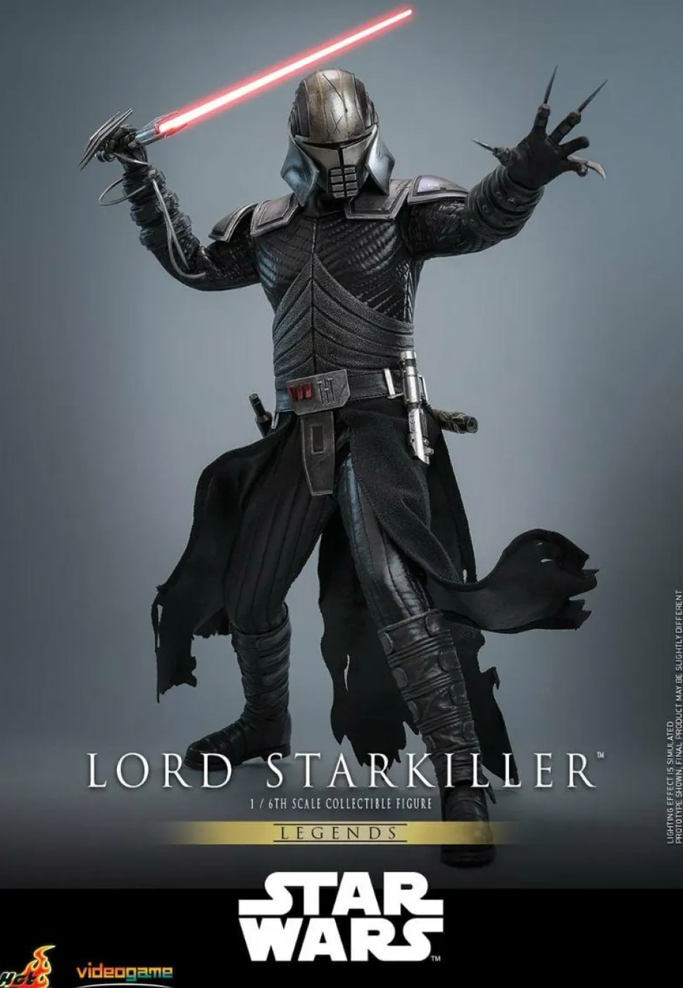 Star Wars: The Force Unleashed - Lord Starkiller 1/6th Scale Hot Toys Action Figure