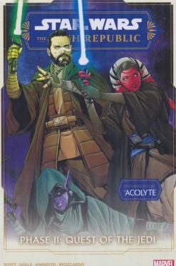 Star Wars: The High Republic - Phase II: Quest of the Jedi Omnibus Hardcover Book (DM Direct Market Exclusive Variant Cover)