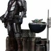 Star Wars: The Mandalorian - Din Djarin & Din Grogu 1/10th Scale Statue