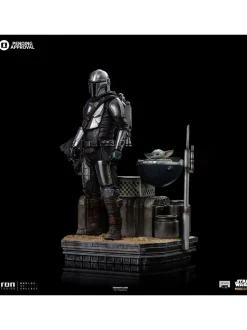 Star Wars: The Mandalorian - Din Djarin & Din Grogu 1/10th Scale Statue