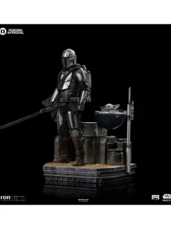 Star Wars: The Mandalorian - Din Djarin & Din Grogu 1/10th Scale Statue