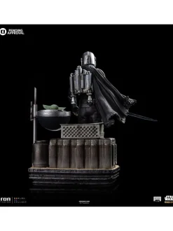 Star Wars: The Mandalorian - Din Djarin & Din Grogu 1/10th Scale Statue