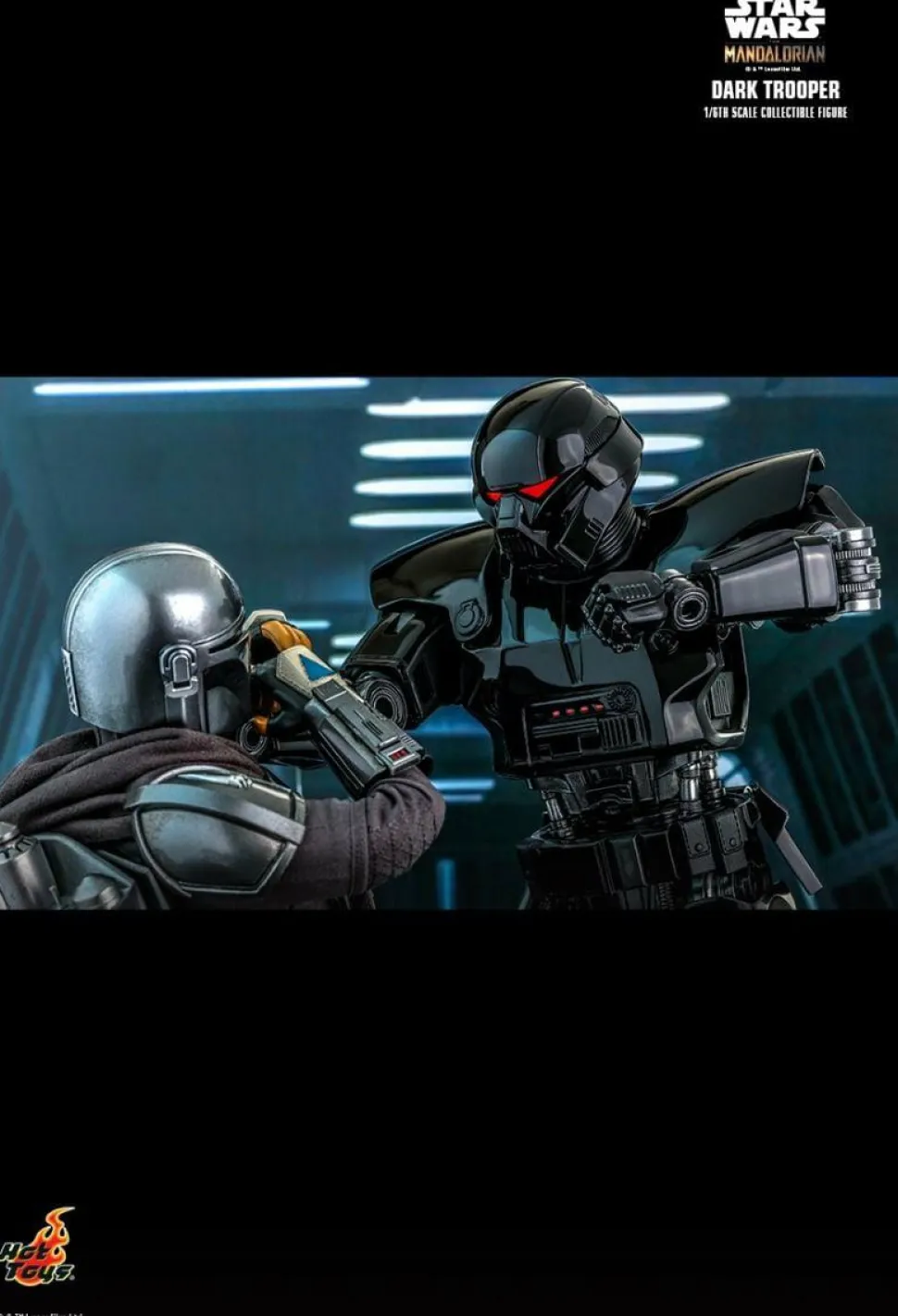 Star Wars: The Mandalorian - Dark Trooper 1/6th Scale Hot Toys Action Figure