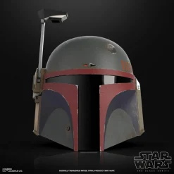 Star Wars: The Mandalorian - Boba Fett (Re-Armored) Premium Electronic The Black Series 1:1 Scale Life-Size Helmet Replica