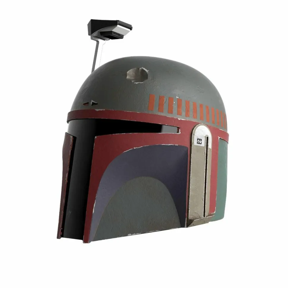Star Wars: The Mandalorian - Boba Fett (Re-Armored) Premium Electronic The Black Series 1:1 Scale Life-Size Helmet Replica