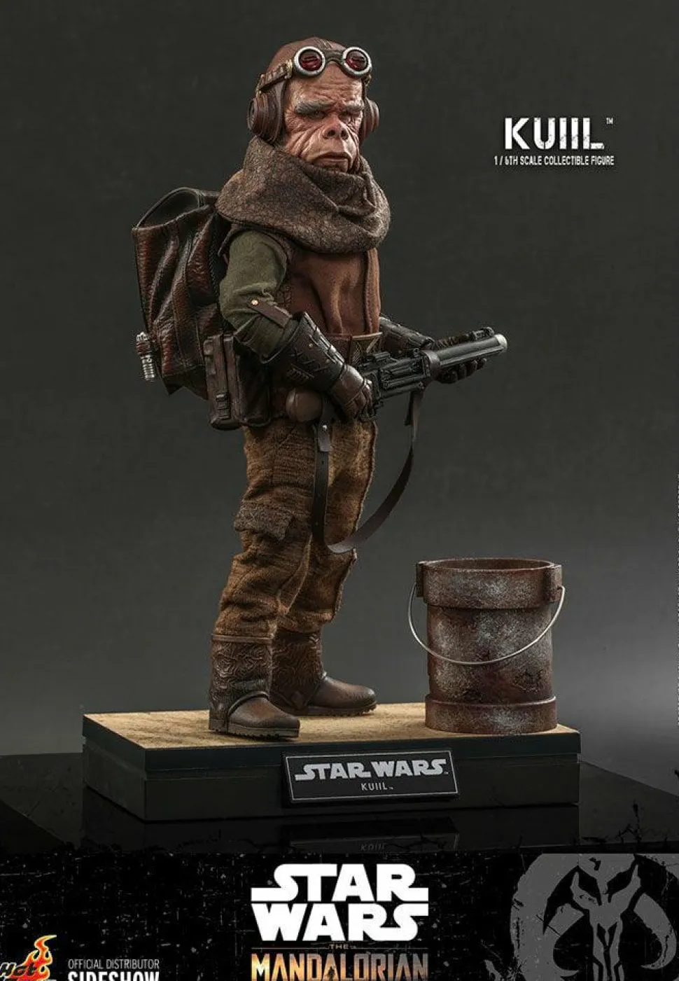 Star Wars: The Mandalorian - Kuiil 1/6th Scale Hot Toys Action Figure