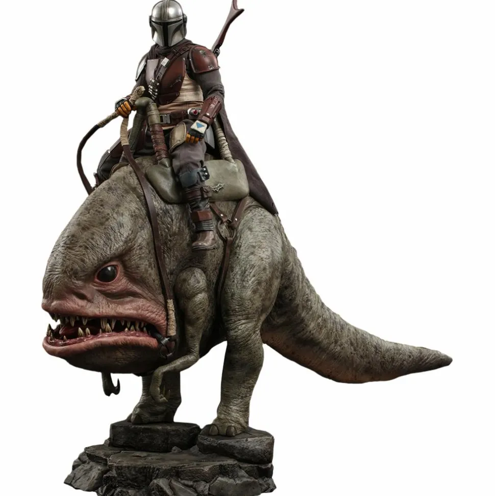 Star Wars: The Mandalorian - The Mandalorian & Blurrg 1/6th Scale Hot Toys Action Figure 2-Pack