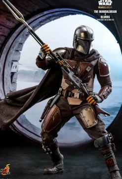 Star Wars: The Mandalorian - The Mandalorian & Blurrg 1/6th Scale Hot Toys Action Figure 2-Pack