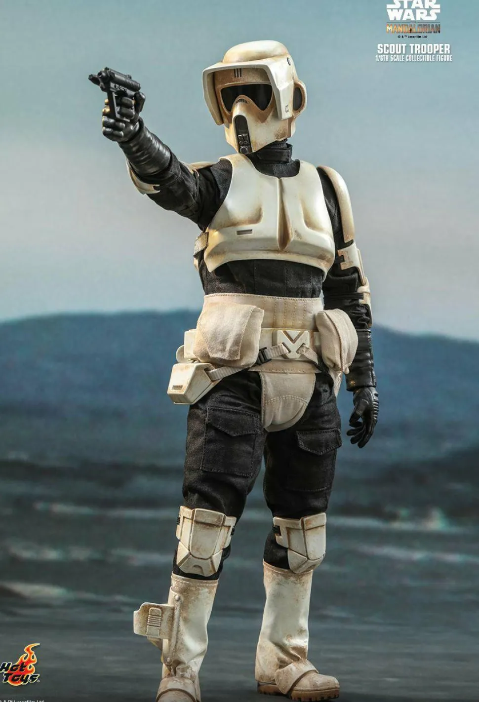 Star Wars: The Mandalorian - Scout Trooper 1/6th Scale Hot Toys Action Figure