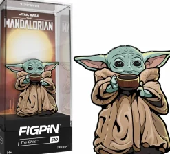 Star Wars: The Mandalorian - Baby Yoda (The Child) with Soup FigPin Enamel Pin