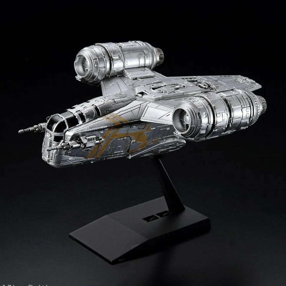 Star Wars: The Mandalorian - Razor Crest (Silver Coating Ver.) 1/144th Scale Vehicle Replica Model Kit