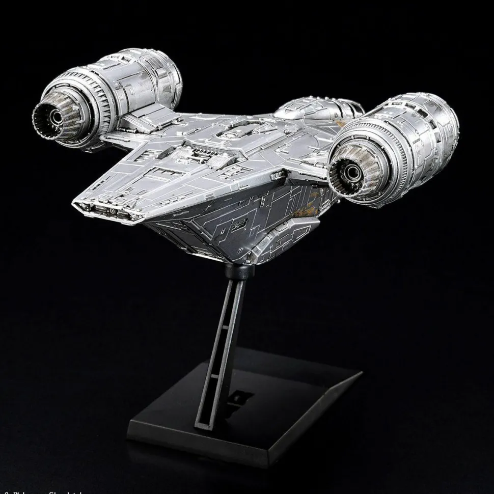 Star Wars: The Mandalorian - Razor Crest (Silver Coating Ver.) 1/144th Scale Vehicle Replica Model Kit