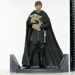 Star Wars: The Mandalorian - Luke Skywalker & Grogu Premier Collection 10” Statue