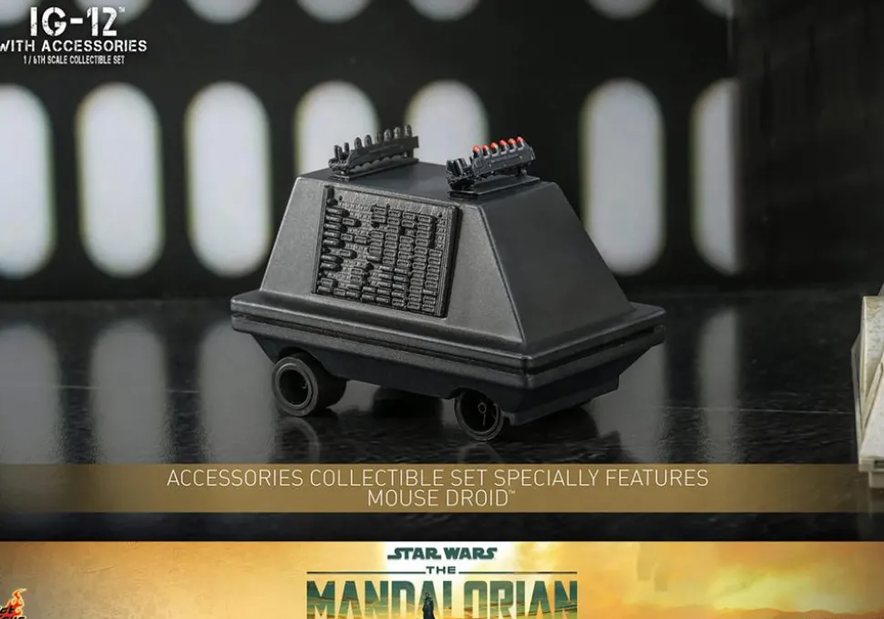 Star Wars: The Mandalorian - IG-12 with Accessories 1/6th Scale Hot Toys Action Figure
