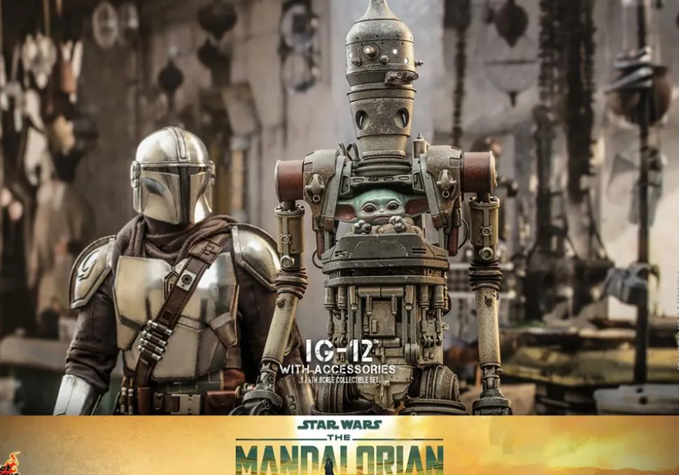 Star Wars: The Mandalorian - IG-12 with Accessories 1/6th Scale Hot Toys Action Figure