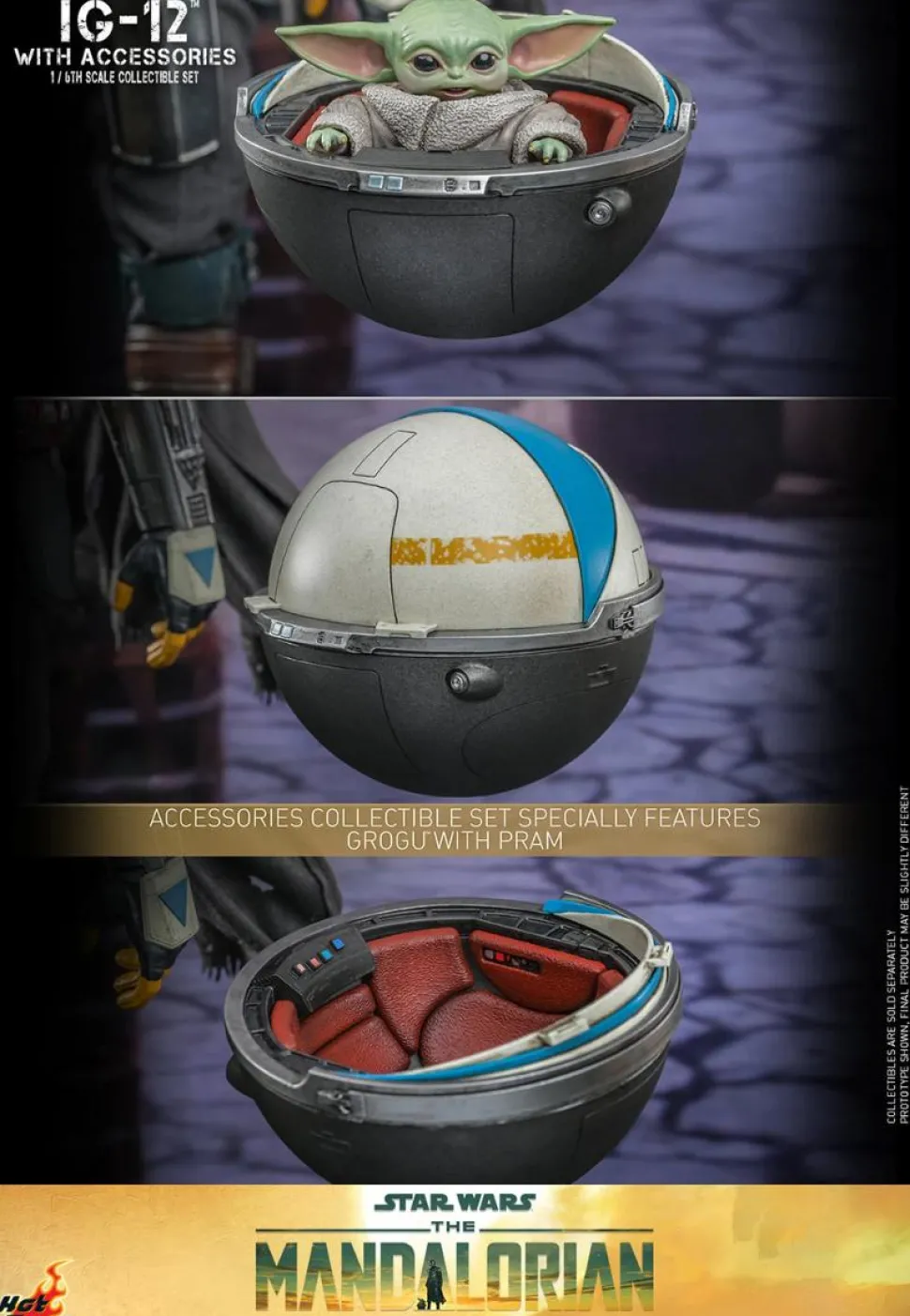 Star Wars: The Mandalorian - IG-12 with Accessories 1/6th Scale Hot Toys Action Figure